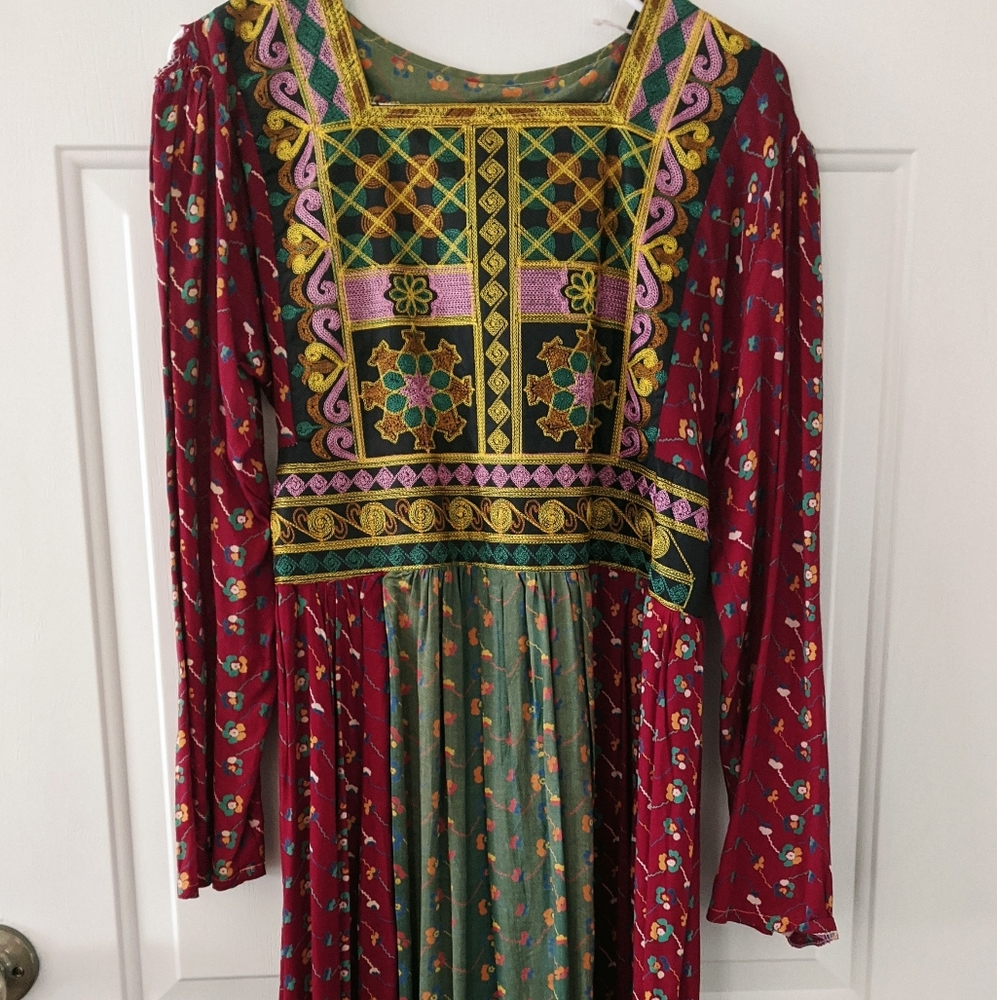Vintage folk dress